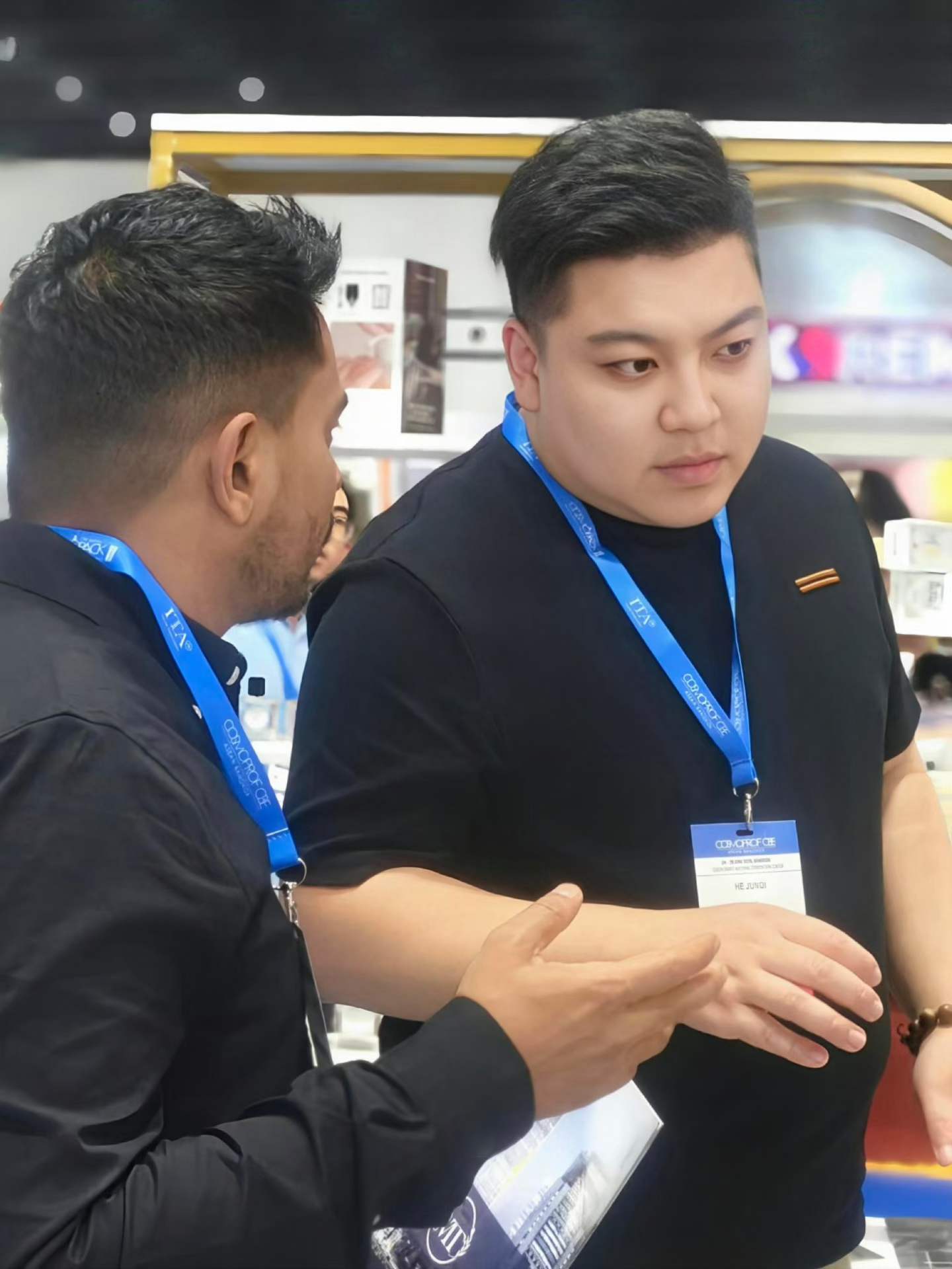 1-on-1 with overseas buyer